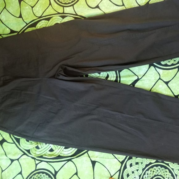 Vintage Talbots Black Stretch  Pants Size 8 - Picture 9 of 13